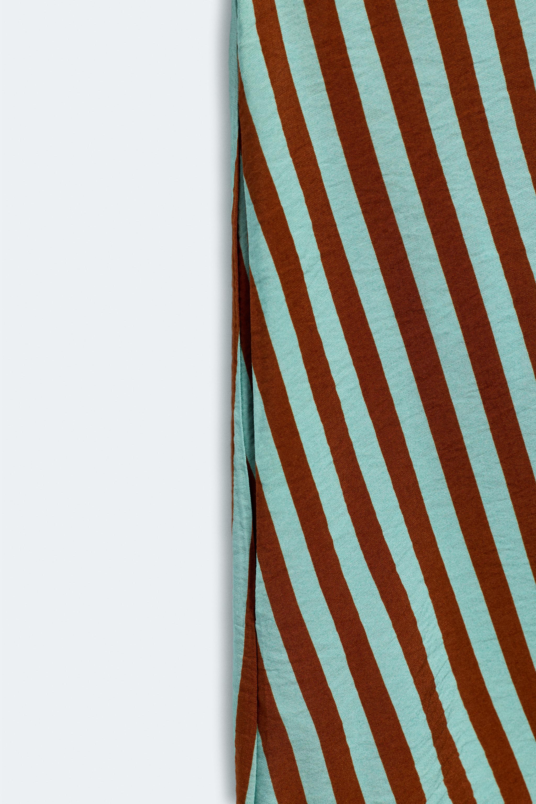 LIMITED EDITION STRIPED KAFTAN DRESS